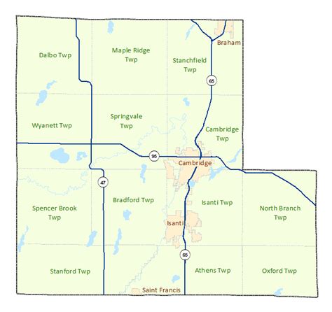 isanti county|isanti county map.